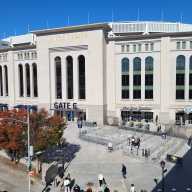 Yankee Stadium from the 161st Street train station.
