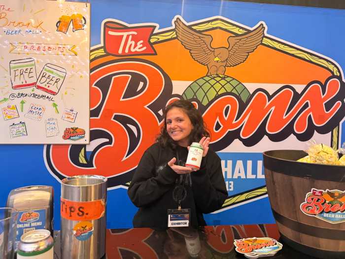 The Bronx Beer Hall exhibition at Bronx Day in Albany.