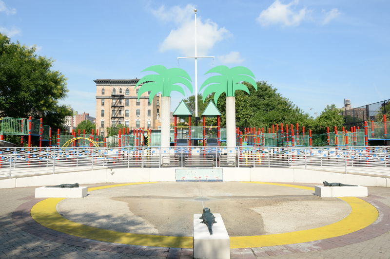 Fountain of Youth Playground in Mott Haven/Longwood.