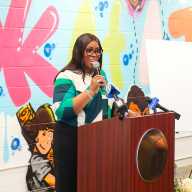 Bronx Borough President Vanessa Gibson kicks off Bronx Week festivities at Storyland.