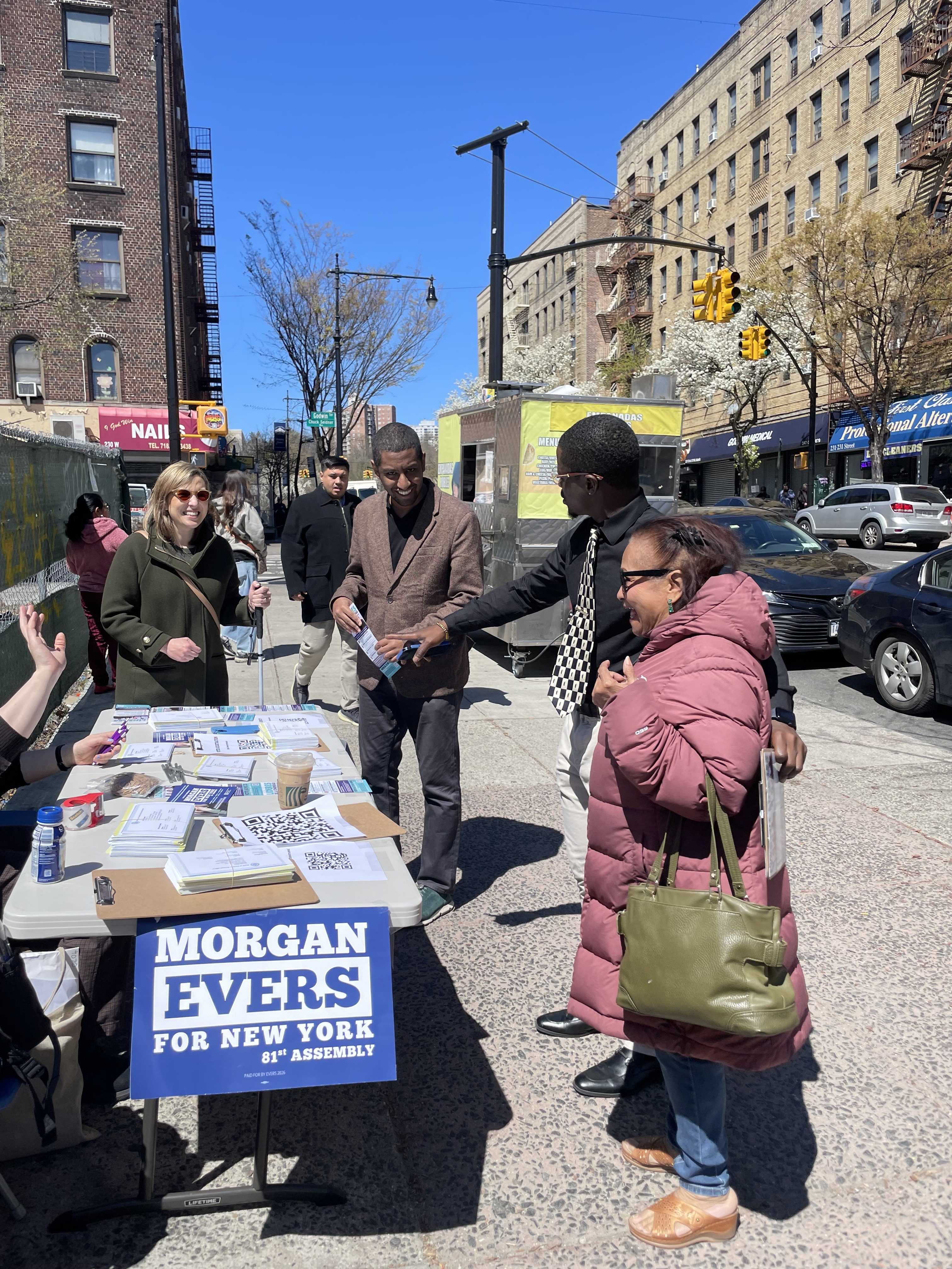 Community First Democrats take part in voter registration and