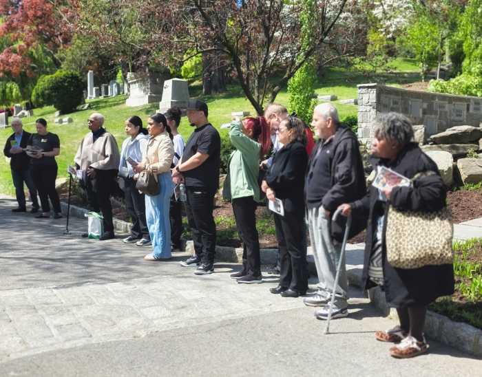 Promises Day ceremony at Woodlawn Cemetery in 2025.