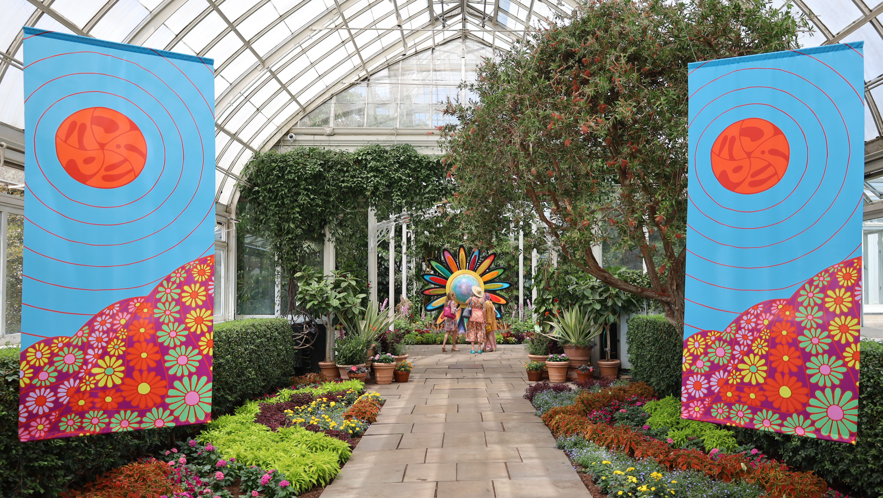 New York Botanical Garden's newest exhibition 'Flower Power' fuses