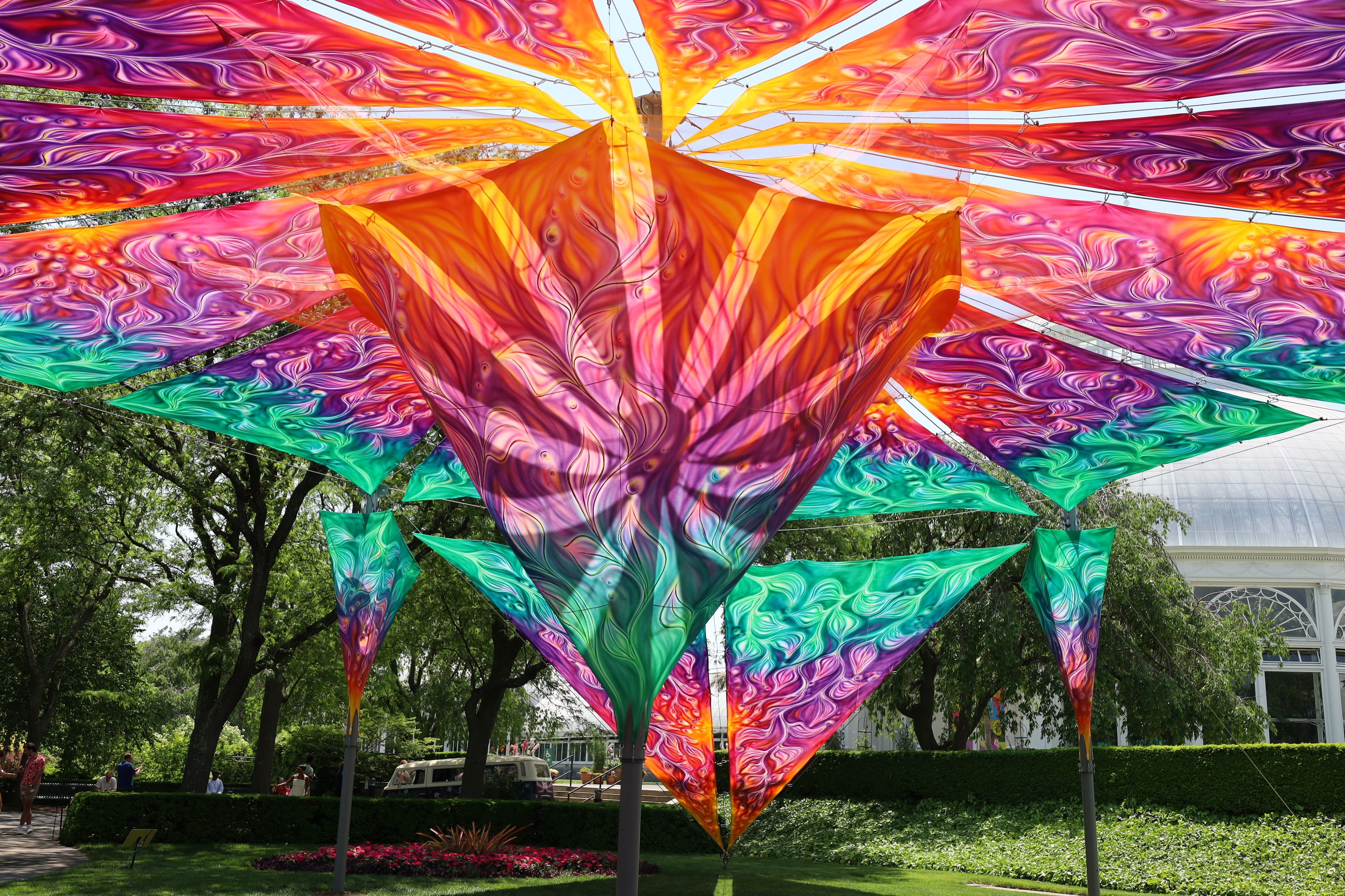 New York Botanical Garden's newest exhibition 'Flower Power' fuses
