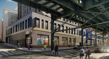 Rendering of River Commons.