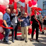 The Filipino fast-food chain Jollibee officially opened its first Bronx location on July 1, drawing crowds of eager customers whose lines wrapped around the block before the restaurant opened its doors.