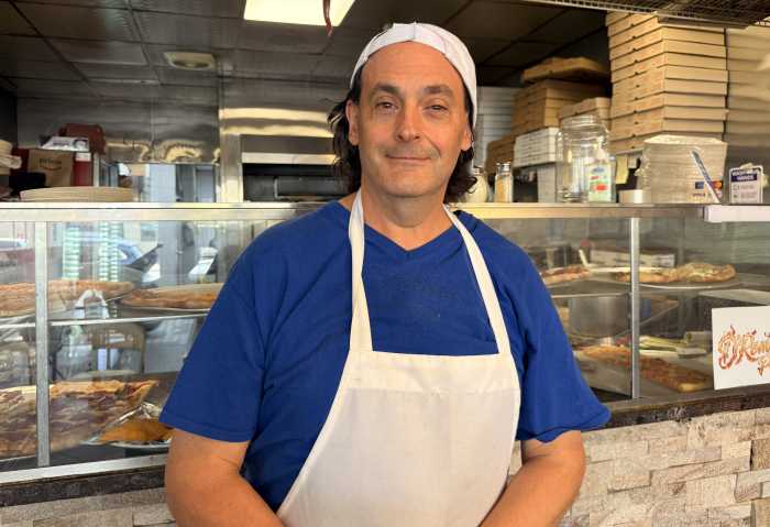 Daniel Romano, owner of D'Romano's Pizza in Throggs Neck, has been in the business for 45 years. After running two restaurants in Long Island, he set up shop in his home borough of the Bronx.