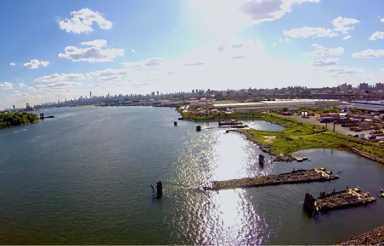 The proposed development would bring two buildings with a combined 537 affordable apartments to the South Bronx waterfront.