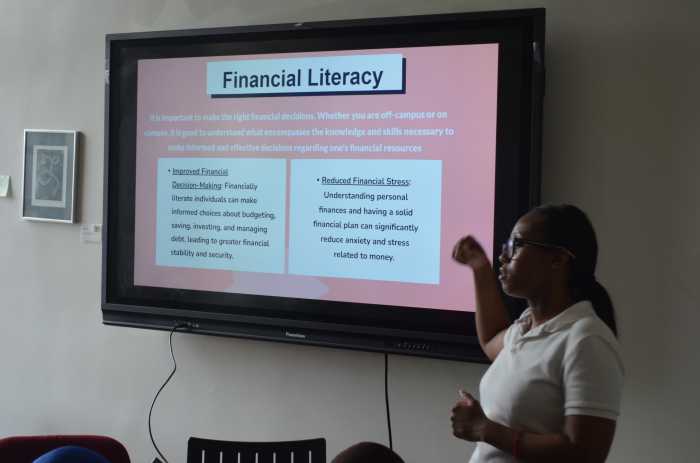 BronxWorks staff hold financial literacy workshops to help incoming freshman navigate the costs of college.