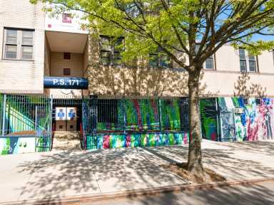 The main site of the Bronx School of Arts and Exploration is located at 1717 Fulton Avenue in the Crotona Park West neighborhood.