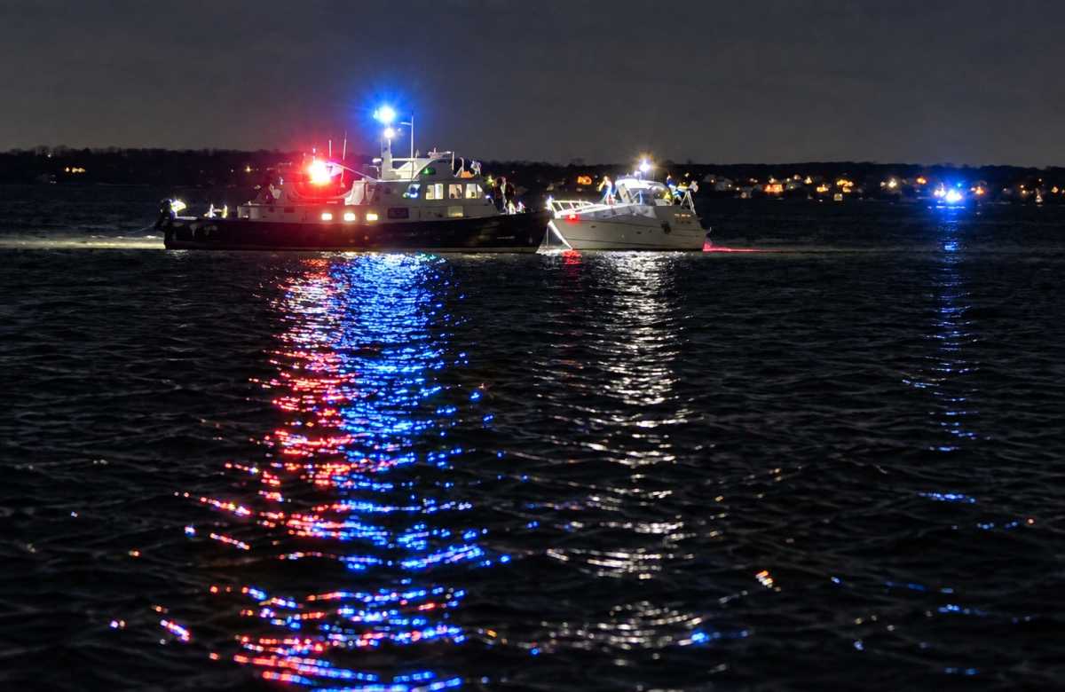 Courtesy of Skyler fire NYPD boat rescue
