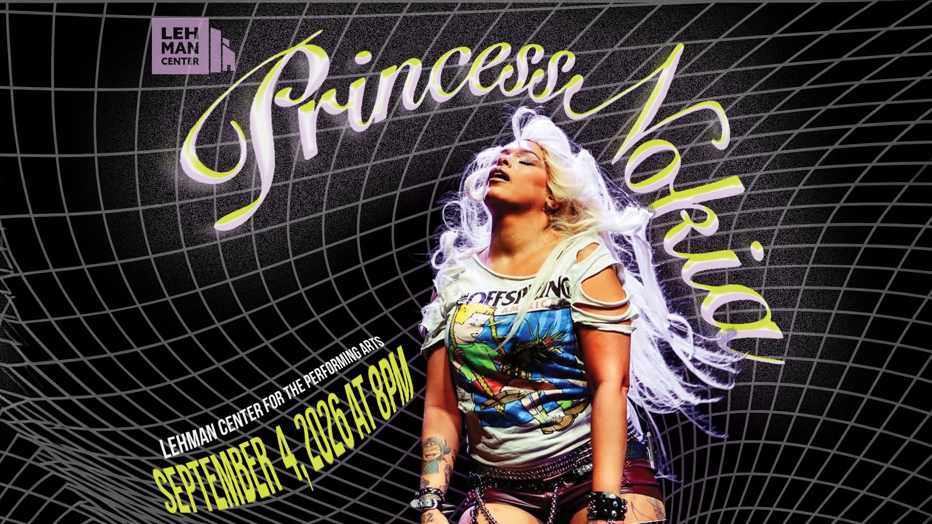 Princess Nokia will make her Lehman Center debut on Friday, September 4.
