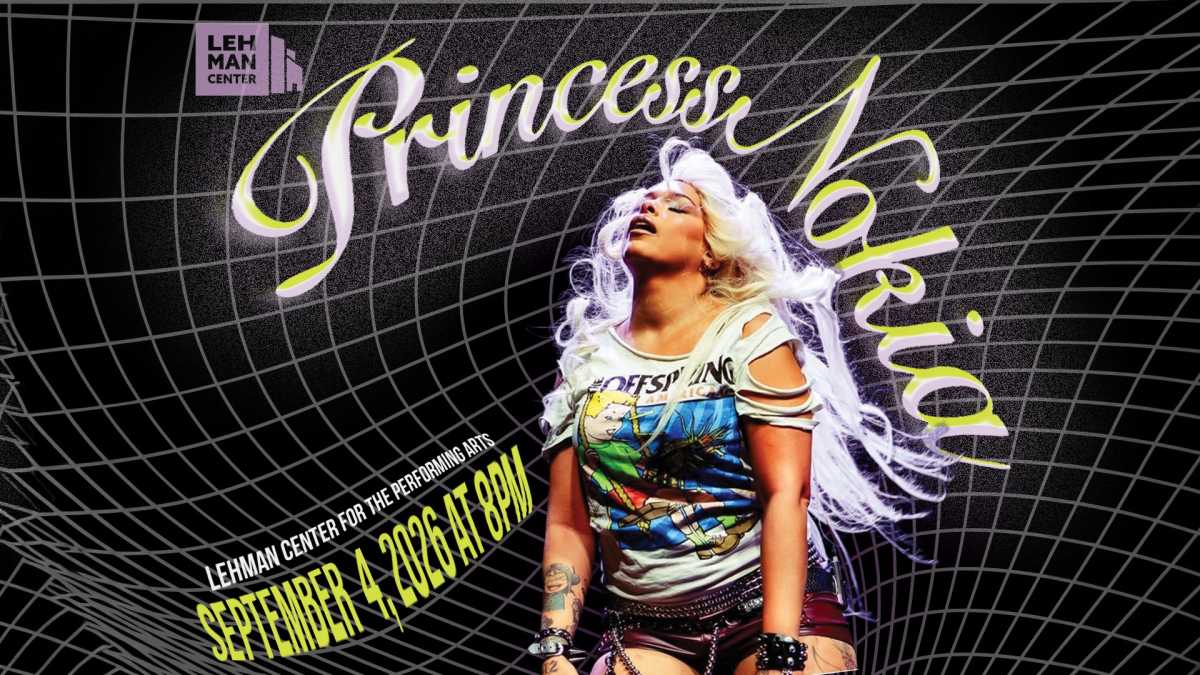Princess Nokia will make her Lehman Center debut on Friday, September 4.