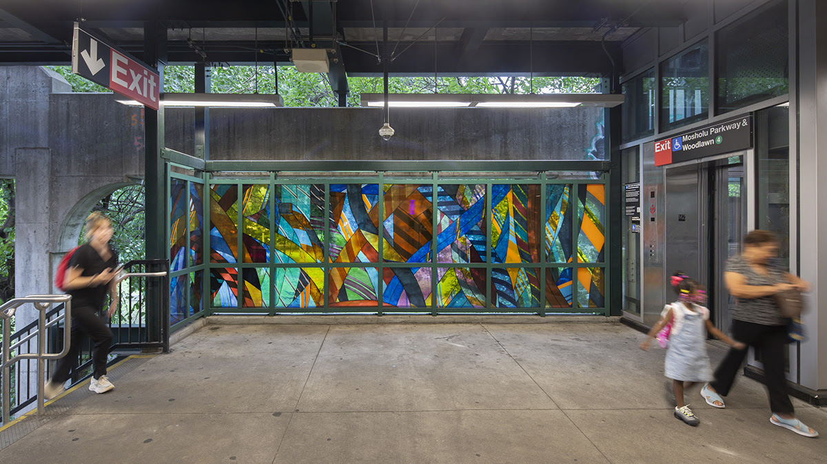 Late Bronx artist Corinne Grondahl's final commission debuts at