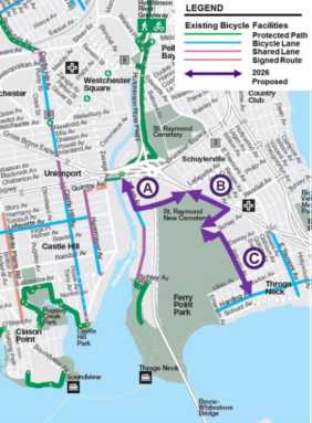 Courtesy of DOT Bike Lane Proposal