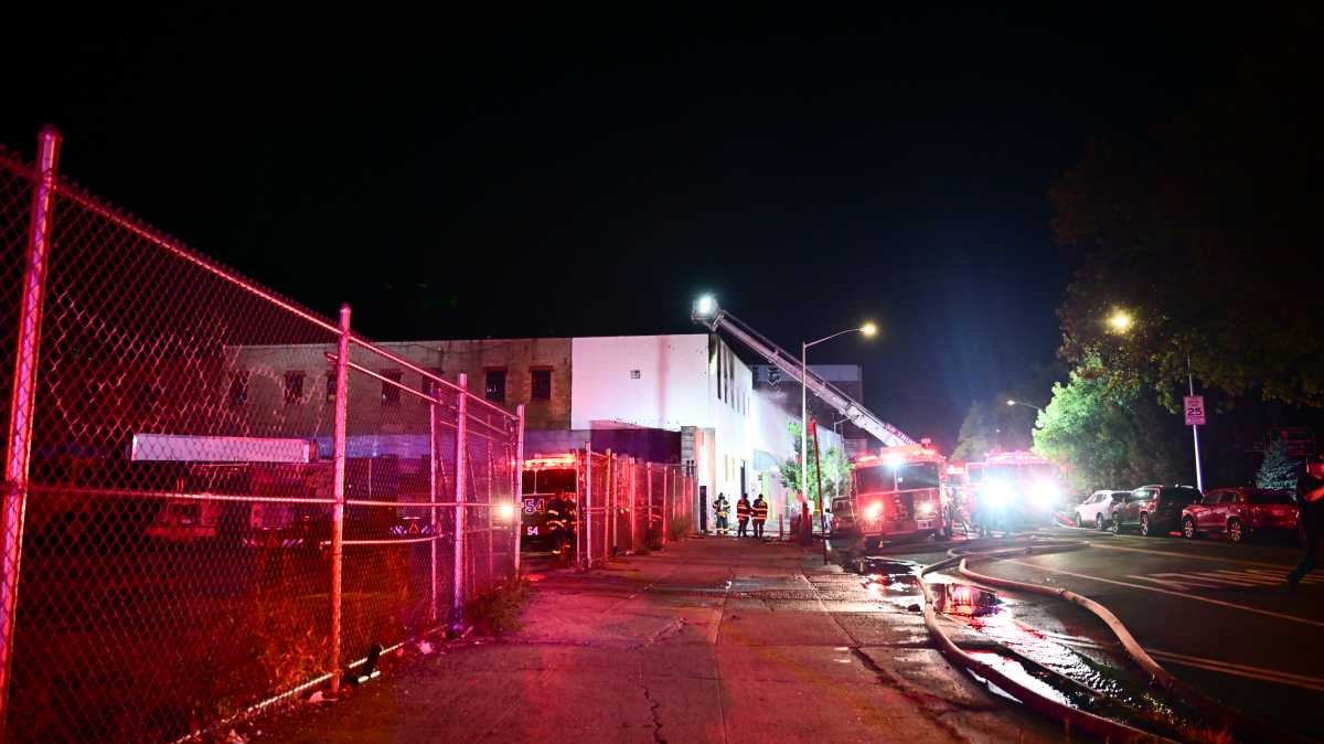 FDNY Fire Marshals will investigate the cause and origin of the two alarm fire at 1717 West Farms Road.