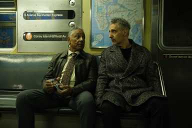 Giancarlo Esposito as Detective Warren and John Turturro as Harry Lehman. Courtesy of Jon Pack & Sony Pictures Classics
