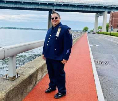 45th Precinct bids farewell to Officer Robert Rodriguez, ‘The Terminator’ after 26 years serving the Bronx