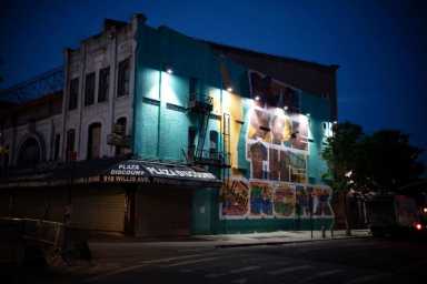The Third Avenue BID installed 75 solar-powered lights across the district.